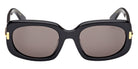 Tom Ford® FT1253-F Sunglasses FT1253-F 01A 56 - 01A - Shiny Black/Shiny Black