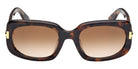 Tom Ford® FT1253-F Sunglasses FT1253-F 52F 56 - 52F - Dark Havana/Dark Havana