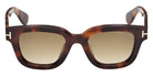 Tom Ford® FT1274-D Sunglasses - Blonde Havana/Gradient Brown