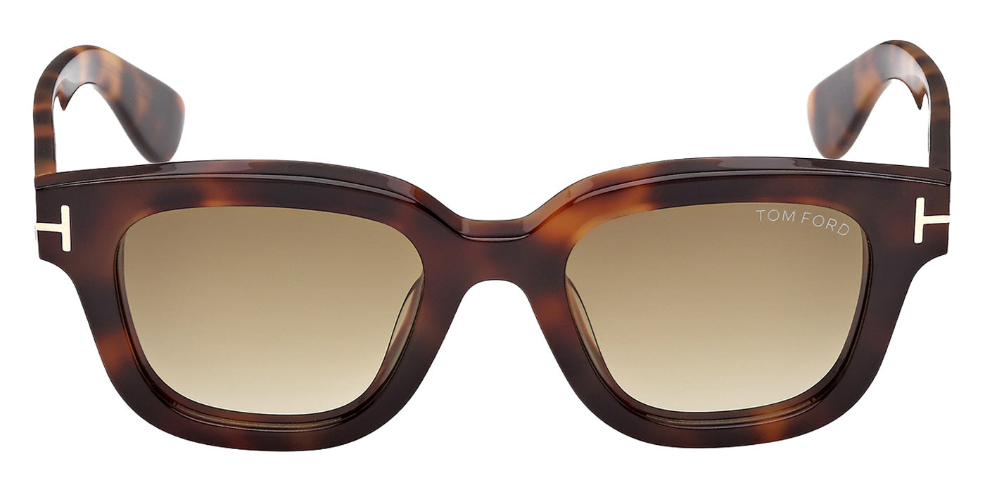 Tom Ford® FT1274-D Sunglasses - Blonde Havana/Gradient Brown