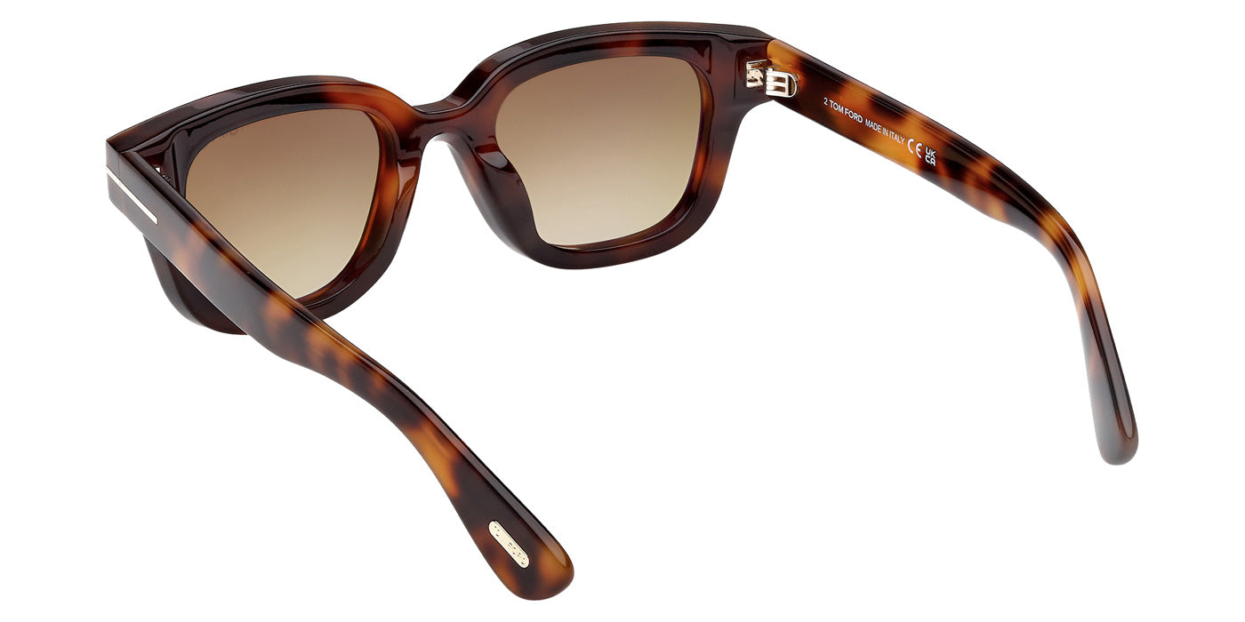Tom Ford® FT1274-D Sunglasses - Blonde Havana/Gradient Brown