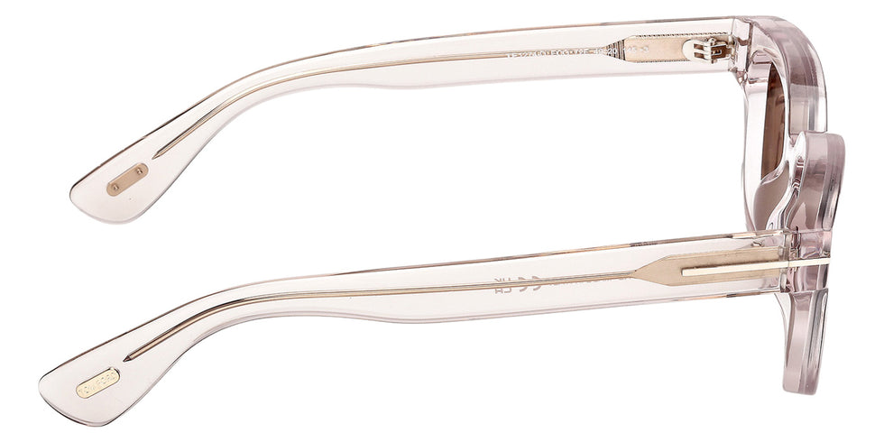 Tom Ford® FT1274-D Sunglasses - Shiny Light Pink/Brown