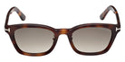Tom Ford® FT1275-D Sunglasses - Blonde Havana/Gradient Brown