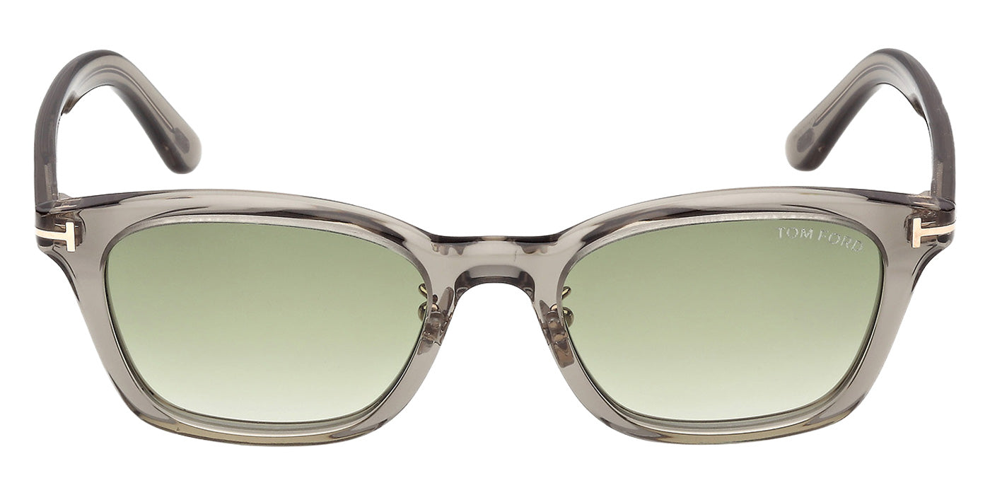 Tom Ford® FT1275-D Sunglasses - Shiny Dark Green/Gradient Green