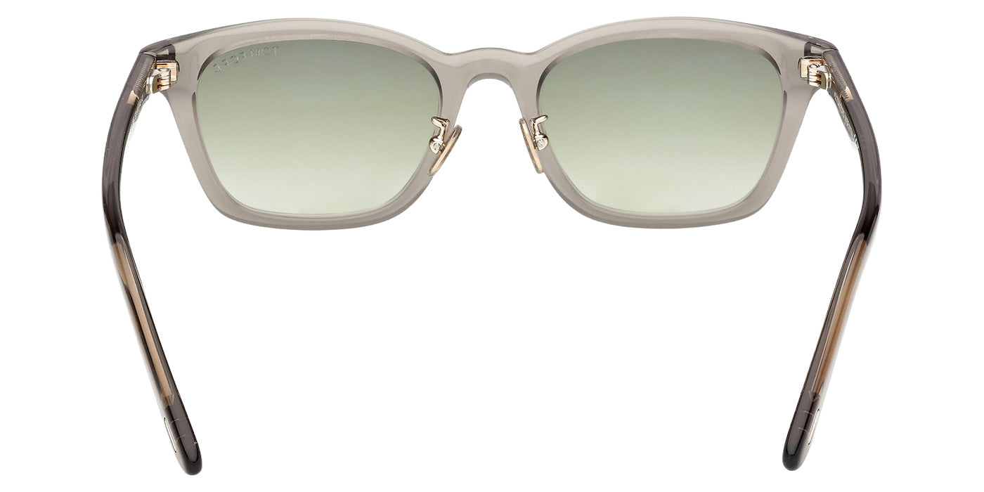 Tom Ford® FT1275-D Sunglasses - Shiny Dark Green/Gradient Green