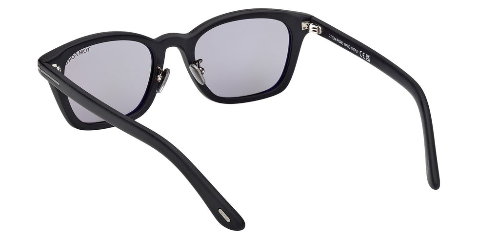 Tom Ford® FT1275-D-N Sunglasses - Shiny Black/Smoke