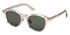 Tom Ford® FT1277-D Sunglasses - Shiny Light Brown/Green