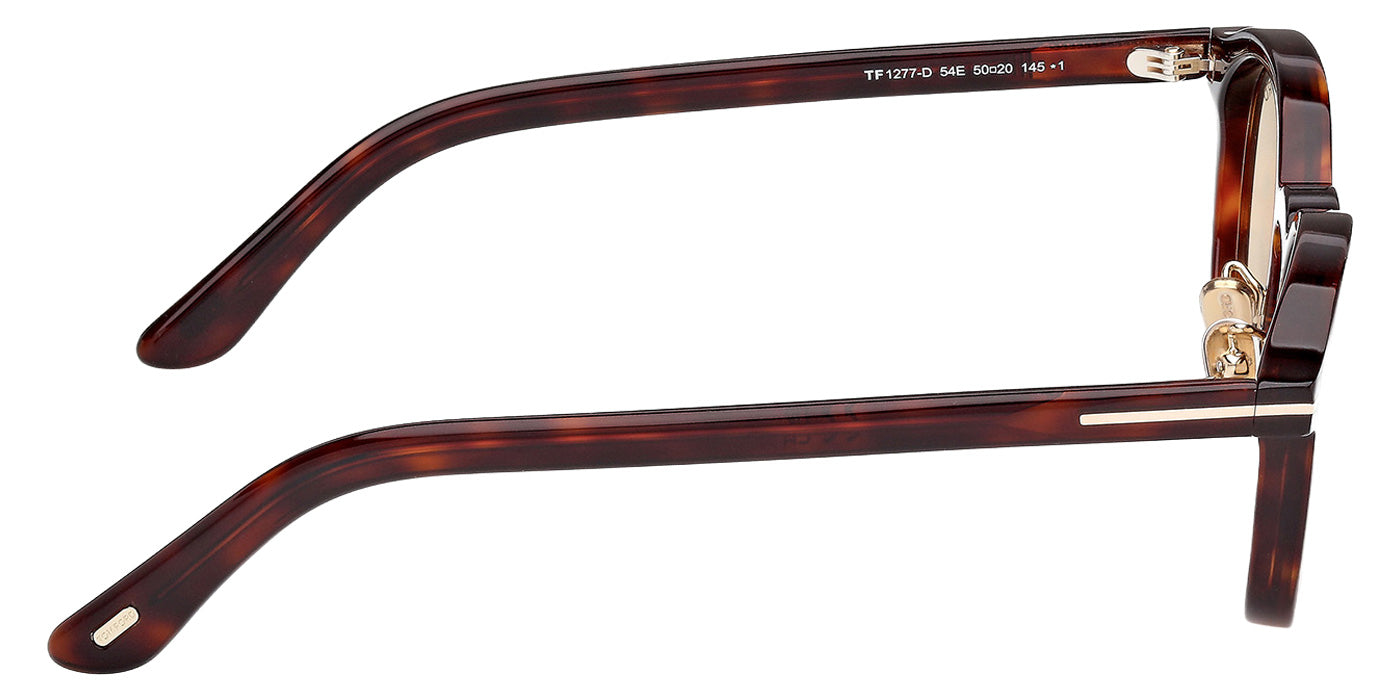 Tom Ford® FT1277-D Sunglasses - Red Havana/Brown