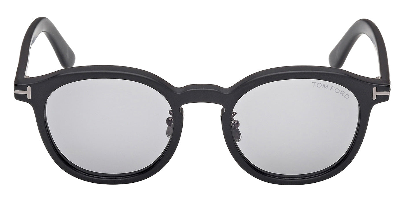 Tom Ford® FT1277-D-N Sunglasses - Matte Black/Smoke