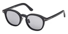 Tom Ford® FT1277-D-N Sunglasses - Matte Black/Smoke