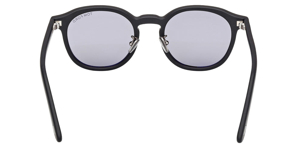 Tom Ford® FT1277-D-N Sunglasses - Matte Black/Smoke