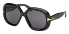 Tom Ford® FT1278 Sunglasses FT1278 01A 56 - 01A - Shiny Black/Shiny Black