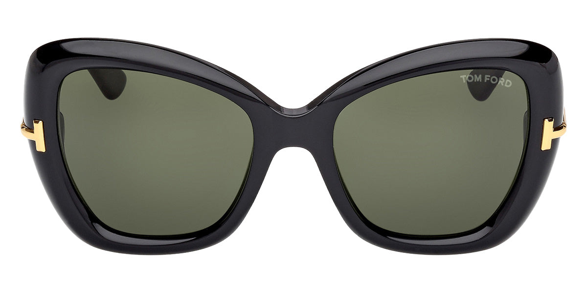 Tom Ford® FT1279 Sunglasses FT1279 01N 55 - 01N - Shiny Black/Shiny Black