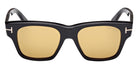 Tom Ford® FT1280 Sunglasses FT1280 01E 53 - 01E - Shiny Black/Shiny Black