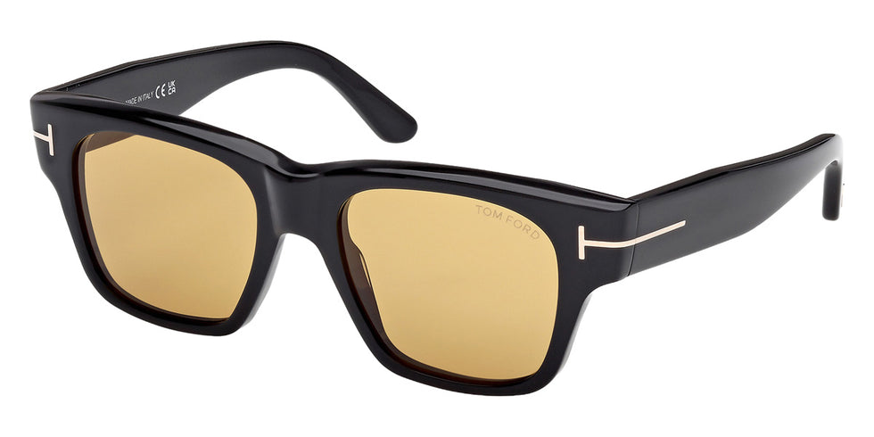 Tom Ford® FT1280 Sunglasses FT1280 01E 53 - 01E - Shiny Black/Shiny Black