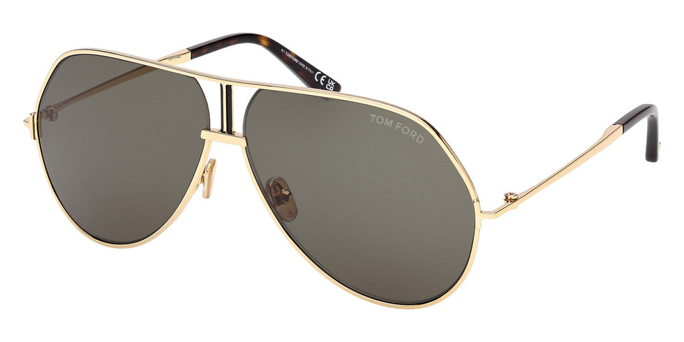 Tom Ford® FT1281 Sunglasses FT1281 30N 63 - 30N - Shiny Deep Gold/Shiny Deep Gold