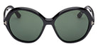 Tom Ford® FT1282 Sunglasses FT1282 01N 60 - 01N - Shiny Black/Shiny Black
