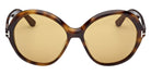 Tom Ford® FT1282 Sunglasses FT1282 52E 60 - 52E - Dark Havana/Dark Havana