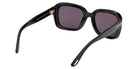Tom Ford® FT1283 Sunglasses - Shiny Black/Smoke