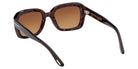 Tom Ford® FT1283 Sunglasses - Dark Havana/Gradient Brown