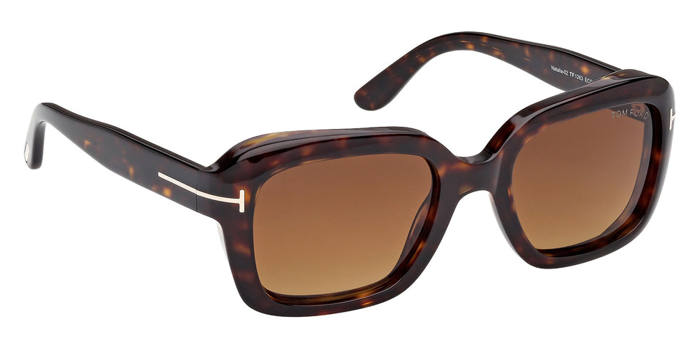 Tom Ford® FT1283 Sunglasses - Dark Havana/Gradient Brown