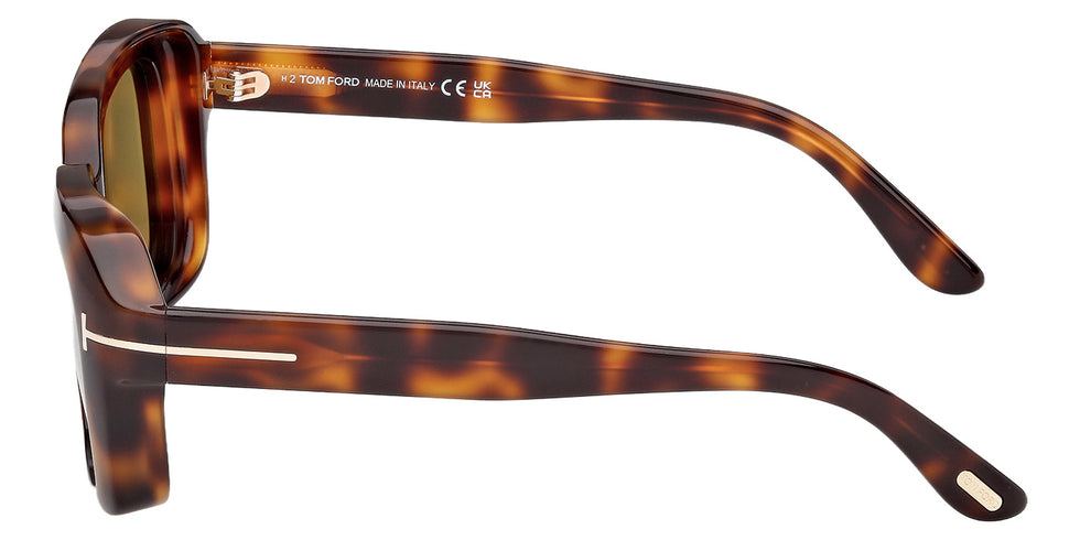 Tom Ford® FT1283 Sunglasses - Blonde Havana/Green
