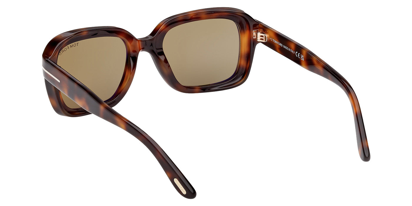 Tom Ford® FT1283 Sunglasses - Blonde Havana/Green