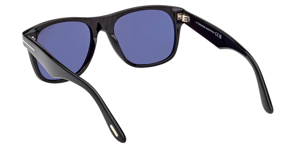 Tom Ford® FT1284 Sunglasses - Shiny Black/Blue