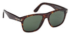 Tom Ford® FT1284 Sunglasses - Dark Havana/Green