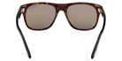 Tom Ford® FT1284 Sunglasses - Dark Havana/Green Polarized