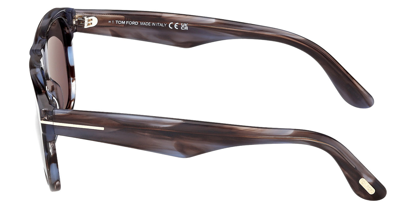 Tom Ford® FT1284 Sunglasses - Coloured Havana/Smoke
