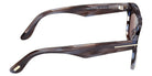 Tom Ford® FT1284 Sunglasses - Coloured Havana/Smoke