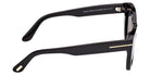 Tom Ford® FT1285 Sunglasses - Shiny Black/Smoke Polarized