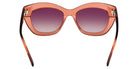 Tom Ford® FT1285 Sunglasses - Shiny Dark Orange/Gradient Brown