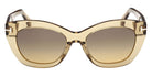 Tom Ford® FT1285 Sunglasses - Shiny Light Brown/Gradient Smoke