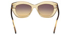 Tom Ford® FT1285 Sunglasses - Shiny Light Brown/Gradient Smoke