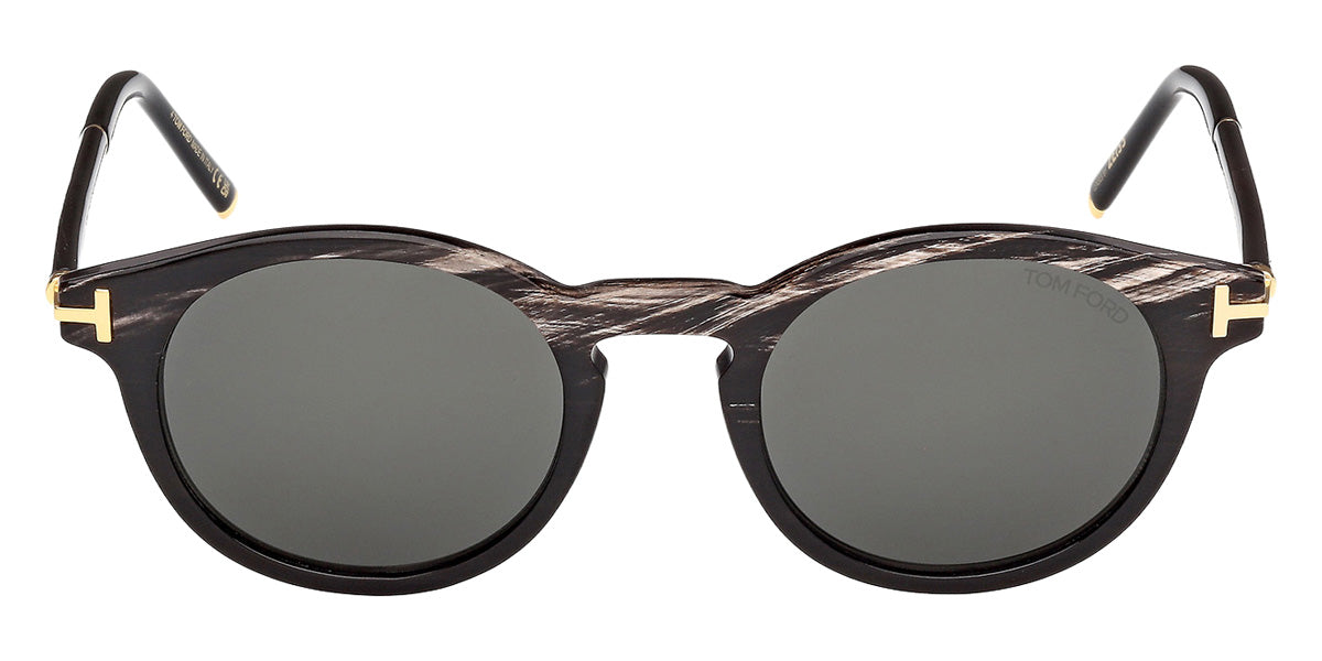Tom Ford® FT1299-P Sunglasses FT1299-P 63A 49 - 63A - Black Horn/Black Horn