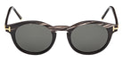 Tom Ford® FT1299-P Sunglasses FT1299-P 63A 49 - 63A - Black Horn/Black Horn