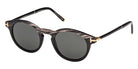 Tom Ford® FT1299-P Sunglasses FT1299-P 63A 49 - 63A - Black Horn/Black Horn