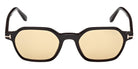 Tom Ford® FT1301 Sunglasses FT1301 01E 51 - 01E - Shiny Black/Shiny Black