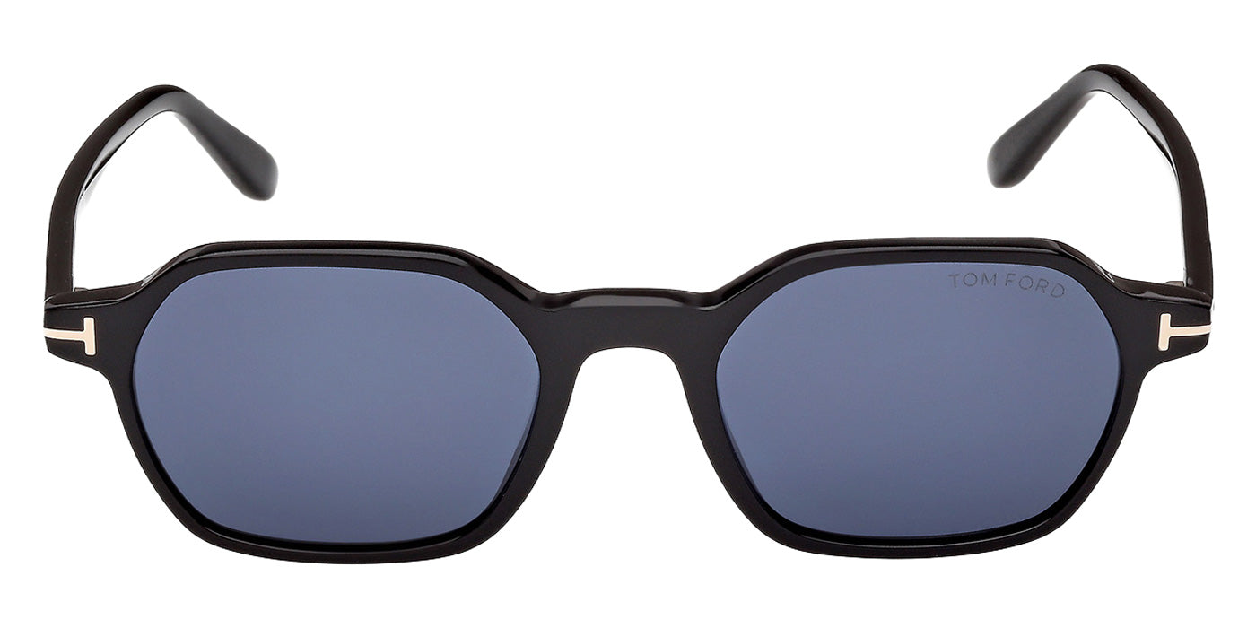 Tom Ford® FT1301 Sunglasses - Shiny Black/Blue