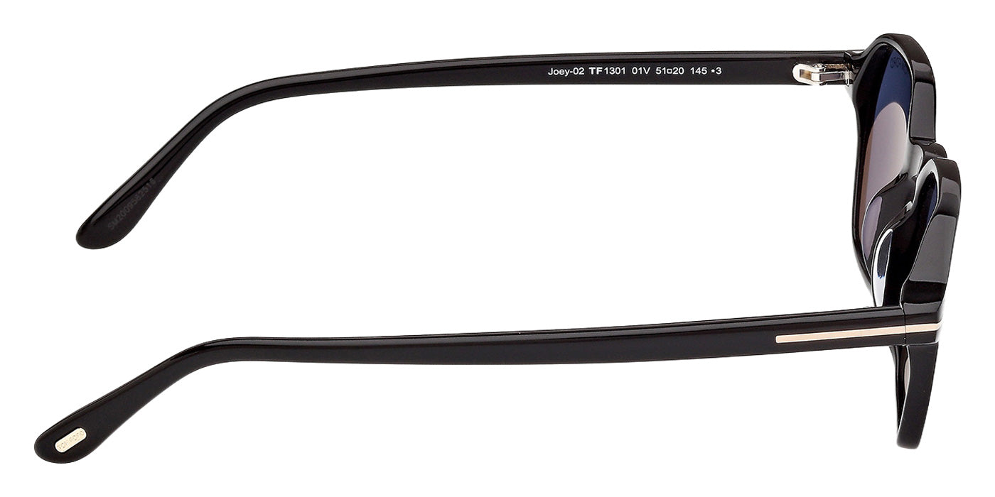Tom Ford® FT1301 Sunglasses - Shiny Black/Blue