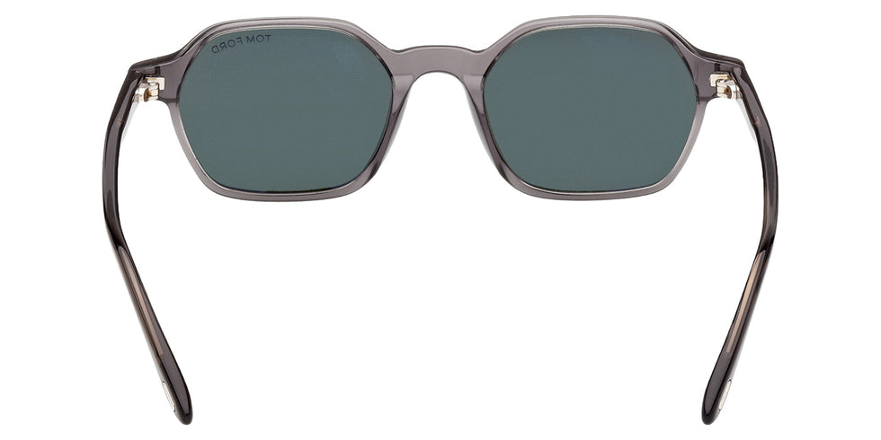 Tom Ford® FT1301 Sunglasses - Shiny Grey/Green