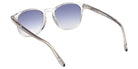 Tom Ford® FT1302 Sunglasses - Shiny Grey/Gradient Blue