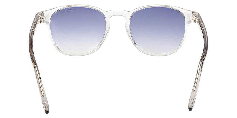 Tom Ford® FT1302 Sunglasses - Shiny Grey/Gradient Blue