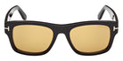 Tom Ford® FT1303 Sunglasses FT1303 01E 55 - 01E - Shiny Black/Shiny Black