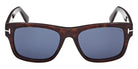 Tom Ford® FT1303 Sunglasses FT1303 52V 55 - 52V - Dark Havana/Dark Havana