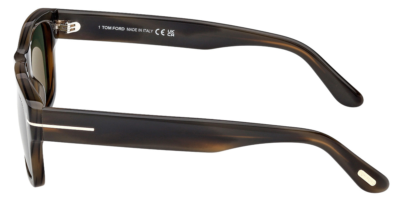 Tom Ford® FT1303 Sunglasses - Coloured Havana/Green