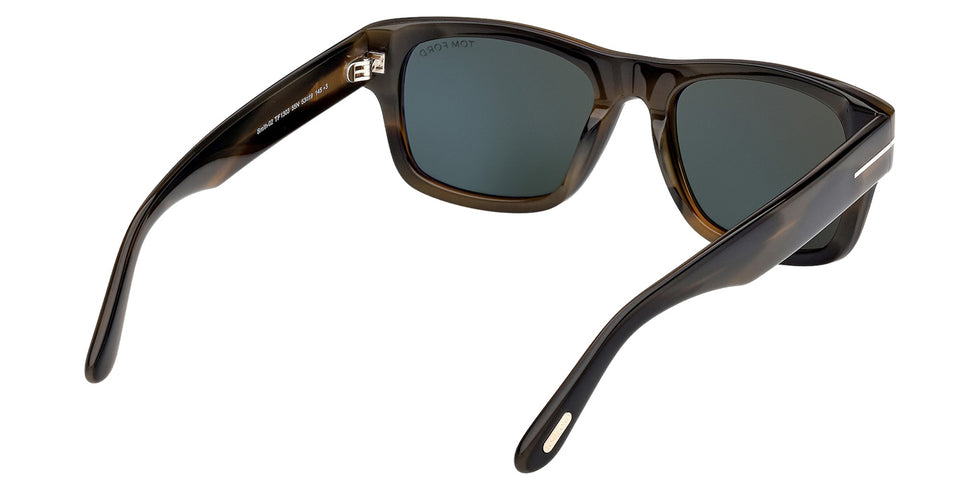 Tom Ford® FT1303 Sunglasses - Coloured Havana/Green