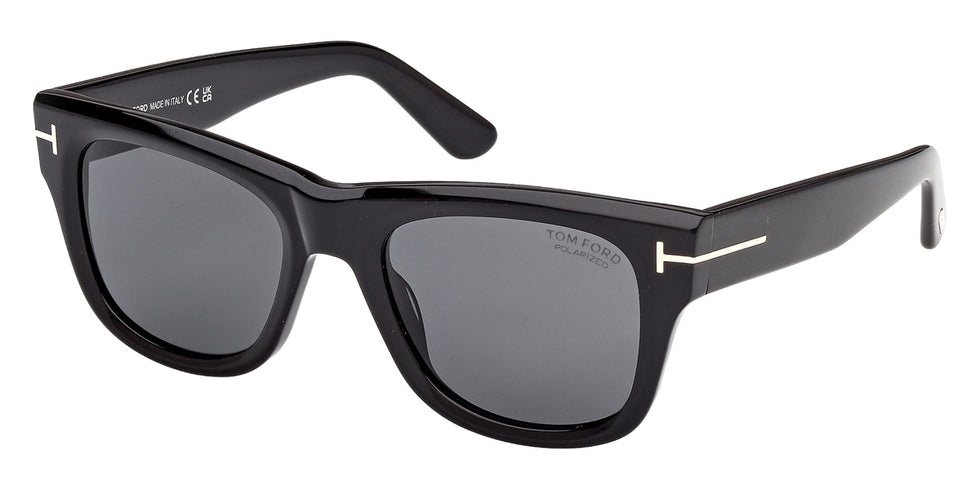 Tom Ford® FT1304 Sunglasses FT1304 01D 53 - 01D - Shiny Black/Shiny Black